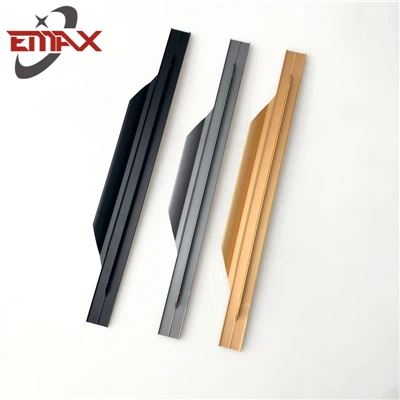 Matt Black Gold Grey Furniture Handles